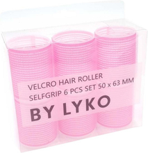 By Lyko Self Grip Hair Roller Pink 6 pcs 50 x 63 mm