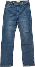 LEVI´S PLUS 724 PL High-Rise Damen Jeans modische Denim-Hose Große Größen 40990010 Blau