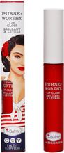 Purseworthy Lip Gloss - Sling Lipgloss Makeup Red The Balm