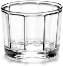 Glass Tumbler Low Surface By Sergio Herman Set/4 Home Tableware Glass Drinking Glass Nude Serax