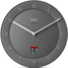 Braun Vægur Home Decoration Watches Wall Clocks Grey Braun