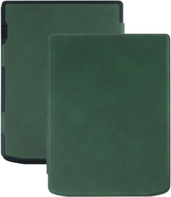 PocketBook InkPad 4 Læder Flip Cover - Grøn