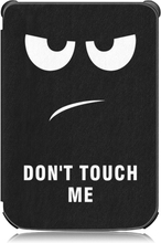 EIDERWOOD PocketBook Basic Lux 4 Kunstlæder Cover m. Vågeblus Funktion - "Don't Touch Me"