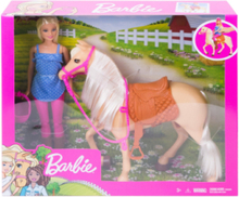 Doll And Horse Toys Dolls & Accessories Dolls Multi/mønstret Barbie*Betinget Tilbud