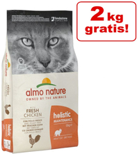 2 kg gratis! Almo Nature Holistic 12 kg - Truthahn & Reis