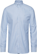 Christoph Oxford Shirt Skjorte Uformell Blå Les Deux*Betinget Tilbud