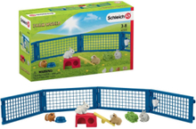 Schleich Rabbit And Guinea Pig Hutch Toys Playsets & Action Figures Play Sets Multi/patterned Schleich