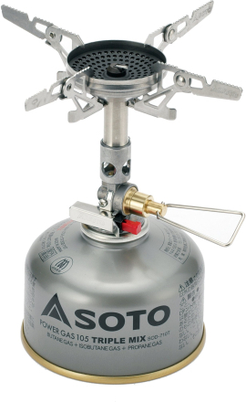 Soto Amicus gassbrenner med innebygd tenner
