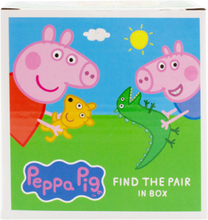 Memo Box 64 Cards - Peppa Pig Toys Puzzles And Games Games Memory Multi/patterned Sense