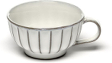 Cappuccino Cup White Inku By Sergio Herman Set/4 Home Tableware Cups & Mugs Coffee Cups White Serax