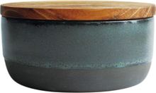 Raw Northern Green Home Tableware Bowls & Serving Dishes Serving Bowls Khaki Green Aida