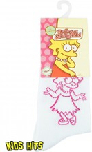 Skarpetki Simpsonowie "Lisa" białe