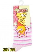 Skarpetki Simpsonowie "Lisa" w paski