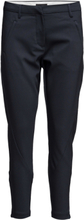 Angelie 238 Zip Navy Trousers Suitpants Blå FIVEUNITS*Betinget Tilbud