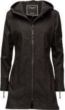 3/4 Raincoat Outerwear Rainwear Rain Coats Svart Ilse Jacobsen*Betinget Tilbud