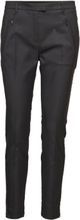 Anaita5 Designers Trousers Slim Fit Trousers Black BOSS