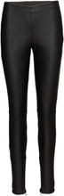 N5724, Nataliasz Leggings Bottoms Trousers Leather Leggings-Bukser Black Saint Tropez