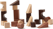 Building Blocks Natural Neo Toys Building Sets & Blocks Building Blocks Beige Kid's Concept*Betinget Tilbud