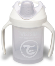 Twistshake Mini Cup 230Ml 4+M Pastel Pink Home Meal Time Cups & Mugs Hvit Twistshake*Betinget Tilbud
