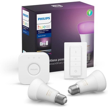 Philips Hue Startkit White/color 2 Bulb E27+remote+bridge