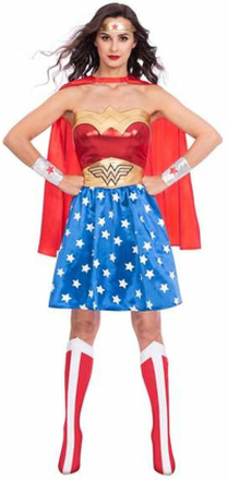 Maskeraddräkt vuxna DC Comics Wonder Woman 5 Delar - XL