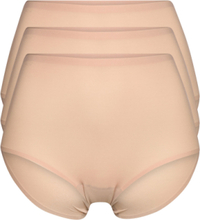Softstretch Lingerie Panties High Waisted Panties Beige CHANTELLE