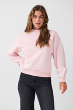 Gina Tricot - Basic sweater - collegetröjor - Pink - S - Female