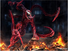 Iron Studios Carnage BDS Venom 2: Let There Be Carnage Art Scale 1/10 Collectible Statue (30cm)