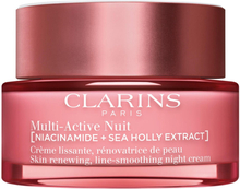 Clarins Multi-Acive Skin Renewing, Line-Smoothing Night Cream All Skin Types - 50 ml