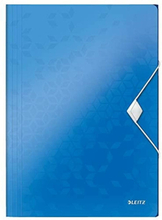 Folder Leitz Blå A4