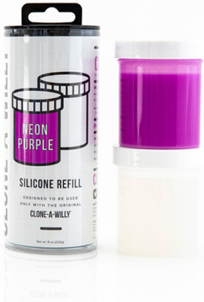 Clone-A-Willy - Refill Neon Purple Silicone