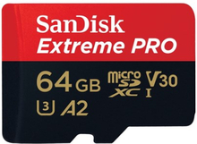 Sandisk Extreme Pro 64gb Microsdxc Uhs-i Memory Card
