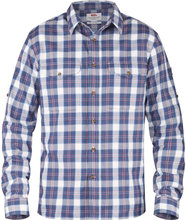 Fjällräven Men's Singi Flannel Shirt LS Uncle Blue Långärmade skjortor XXL