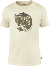 Fjällräven Men's Arctic Fox T-shirt Chalk White T-shirts XXL
