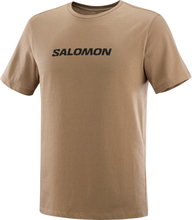 Salomon Salomon Men's Salomon Logo Performance Tee Shitake Kortermede trøyer S