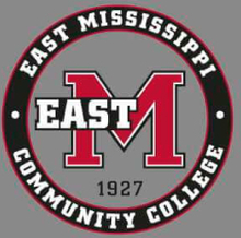 East Mississippi Community College Seal Sweatshirt - Grey - M - Grau