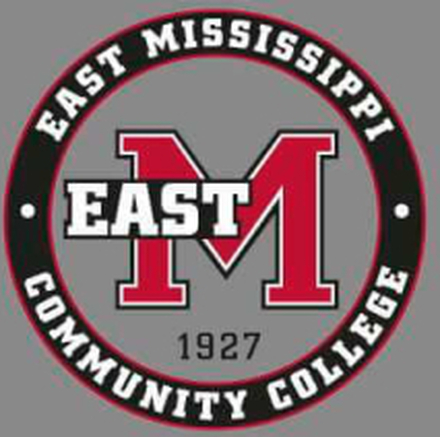 East Mississippi Community College Seal Sweatshirt - Grey - XL - Grau