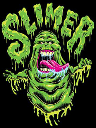 Ghostbusters Slimer Men's T-Shirt - Black - M