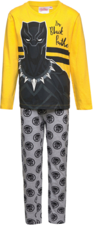 Pyjalong Imprime Pyjamas Sett Multi/mønstret Marvel*Betinget Tilbud