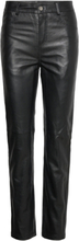 Phoenix Pant Bottoms Trousers Leather Leggings-Byxor Black Deadwood