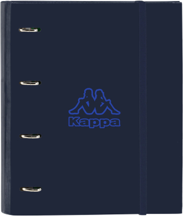 Ringpärm Kappa Blue night Marinblå 27 x 32 x 3.5 cm