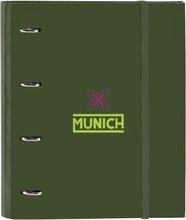 Ringpärm Munich Bright khaki Grön 27 x 32 x 3.5 cm