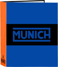 Ringpärm Munich Submarine Elektrisk blå A4 27 x 33 x 6 cm