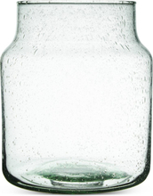 Vas Not Wasted 16x19,5cm Återvunnet Glas Grön