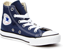 Yths Ct Allstar Hi Navy Shoes Sneakers Canva Sneakers Blue Converse