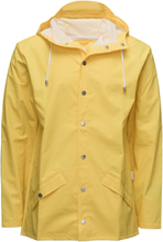 Jacket W3 Outerwear Rainwear Rain Coats Gul Rains*Betinget Tilbud