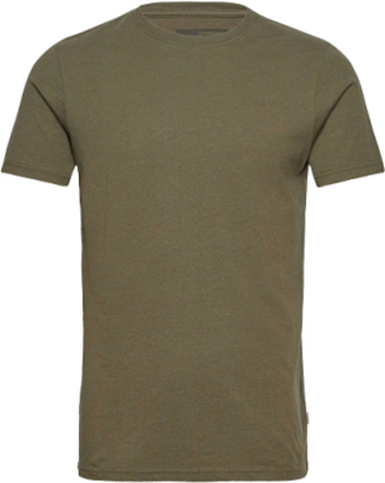 Sdrock Ss T-shirts Short-sleeved Kakigrønn Solid*Betinget Tilbud