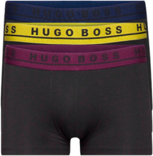 Hugo Boss Trunks 3-Pack Black W. Color Waistband