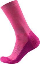Devold Multi Medium Woman Sock Cerise Hverdagssokker 35-37