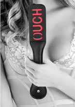 Ouch! by Shots Bonded Leather Paddle Ouch